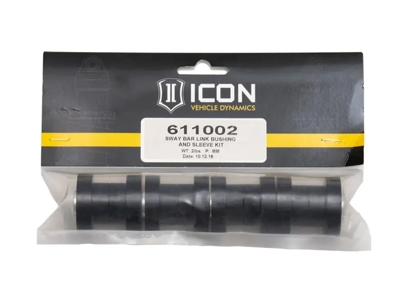 ICON Sway Bar Link Bushing & Sleeve Kit Premium