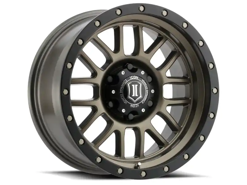 ICON Alpha 17x8.5 6x5.5 0mm Offset 4.75in BS 106.1mm Bore Bronze Wheel Secure Checkout
