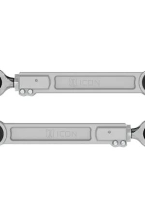 Free Shipping ICON 2022+ Toyota Tundra Billet Rear Upper Link Kit