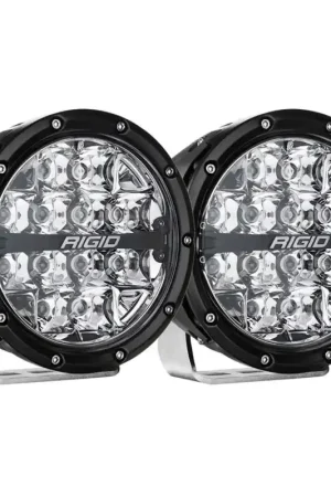 Rigid Industries 360-Series 6in LED Off-Road Spot Beam - RGBW (Pair) Weekend Sale