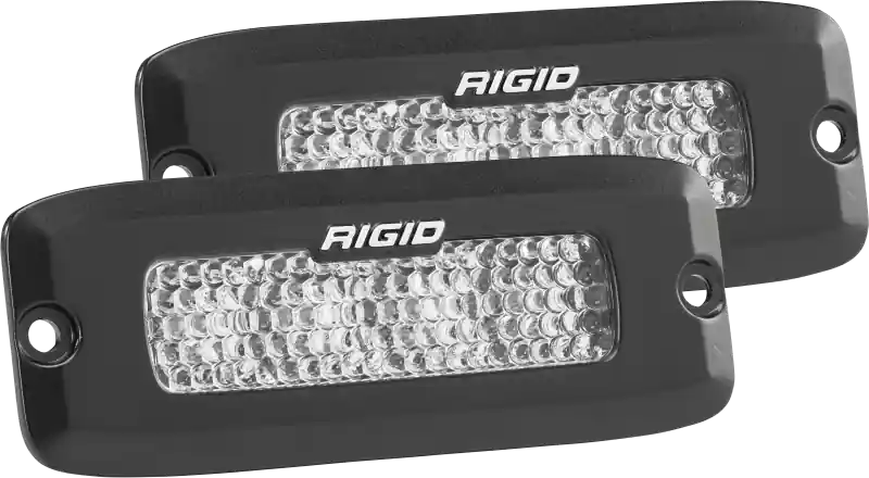 Rigid Industries SRQ - 60 Deg. Lens - White - Flush Mount - Set of 2 Weekend Sale