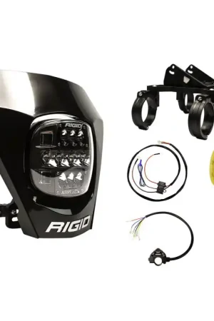 Rigid Industries Adapt XE LED Moto Kit - Black Bulk Order