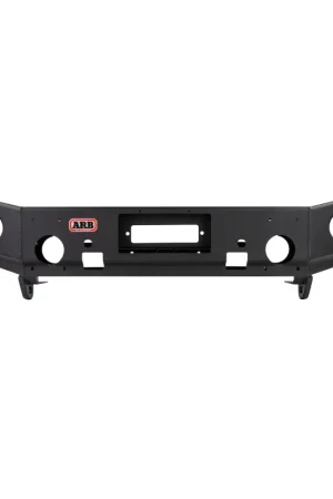 Hot Deal ARB 18-21 Jeep Wrangler JL / 20-21 Jeep Gladiator JT Front Winch Bumper