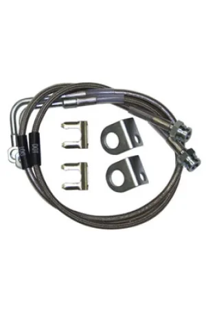 Synergy 07-18 Jeep Wrangler JK/JKU Extended Front/Rear DOT Approved Brake Line Kit Popular