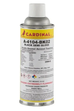 Synergy Black Semi-Gloss Steel Metallic Touch-Up Paint (Aerosol) Top Rated