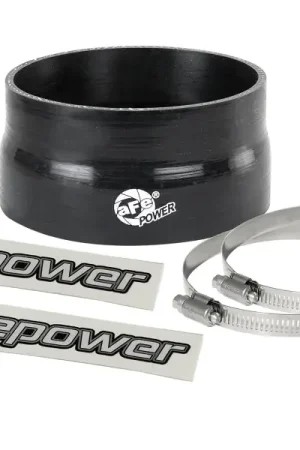 Place Order aFe Magnum FORCE CAI Univ. Silicone Coupling Kit (4in to 3.8in ID / 2in L) Reducer Coupler - Black