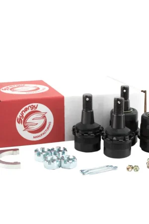 Synergy Jeep JK/WJ HD Non-Knurled Adjustable Ball Joint Kit Premium