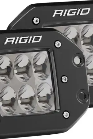 Rigid Industries D2 - Flush Mount - Driving Pair Bargain