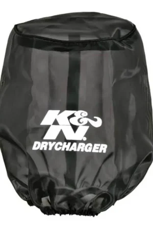 Popular K&N Drycharger Air Filter Wrap Round Tapered Black 5.375in Base ID x 4.375in Top ID x 7 H