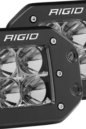 Rigid Industries Dually - Flush Mount - Flood - Set of 2 Buy Direct