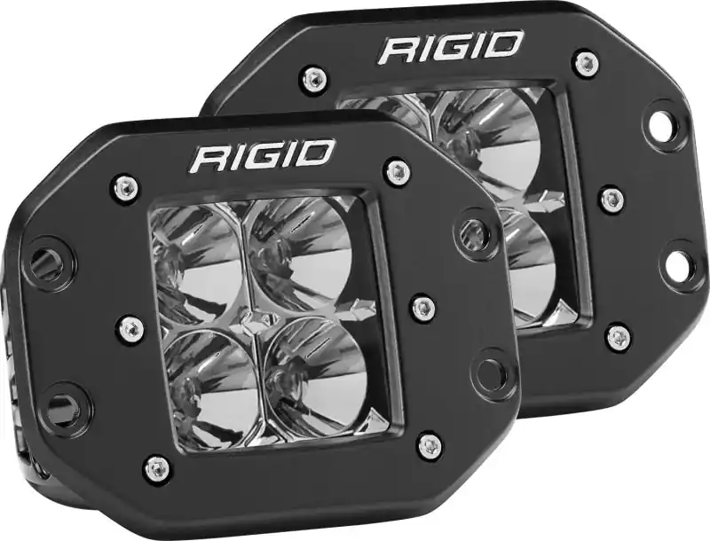Rigid Industries Dually - Flush Mount - Flood - Set of 2 Buy Direct