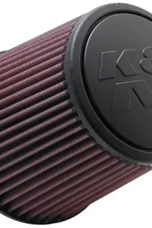K&N Universal Rubber Filter - Round Tapered 6in Base OD x 3in Flange ID x 6in H Certified