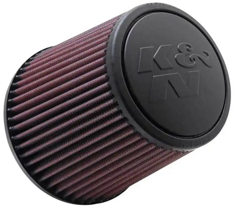 K&N Universal Rubber Filter - Round Tapered 6in Base OD x 3in Flange ID x 6in H Certified