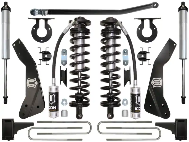 Price Cut ICON 11-16 Ford F-250/F-350 4-5.5in Stage 2 Coilover Conversion System