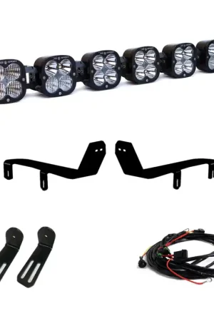 Top Pick Baja Designs 17-19 7 XL Linkable LED Light Kit For Ford Super Duty