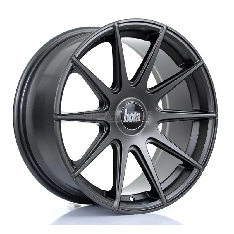Reduced Price BOLA CSR Alloy Wheel 17x8 5x108 ET35 To 45 72.6mm CB Matt Gunmetal