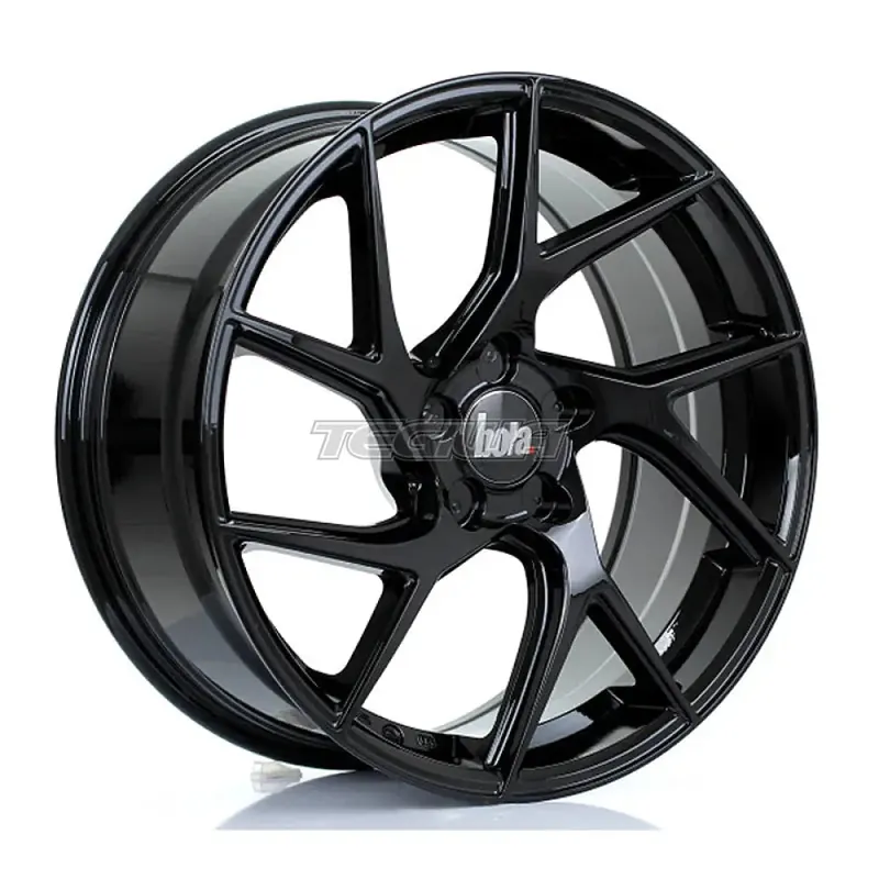 BOLA FLA Alloy Wheel 19x8.5 5x110 ET20 To 58 72.6mm CB Gloss Black In Demand