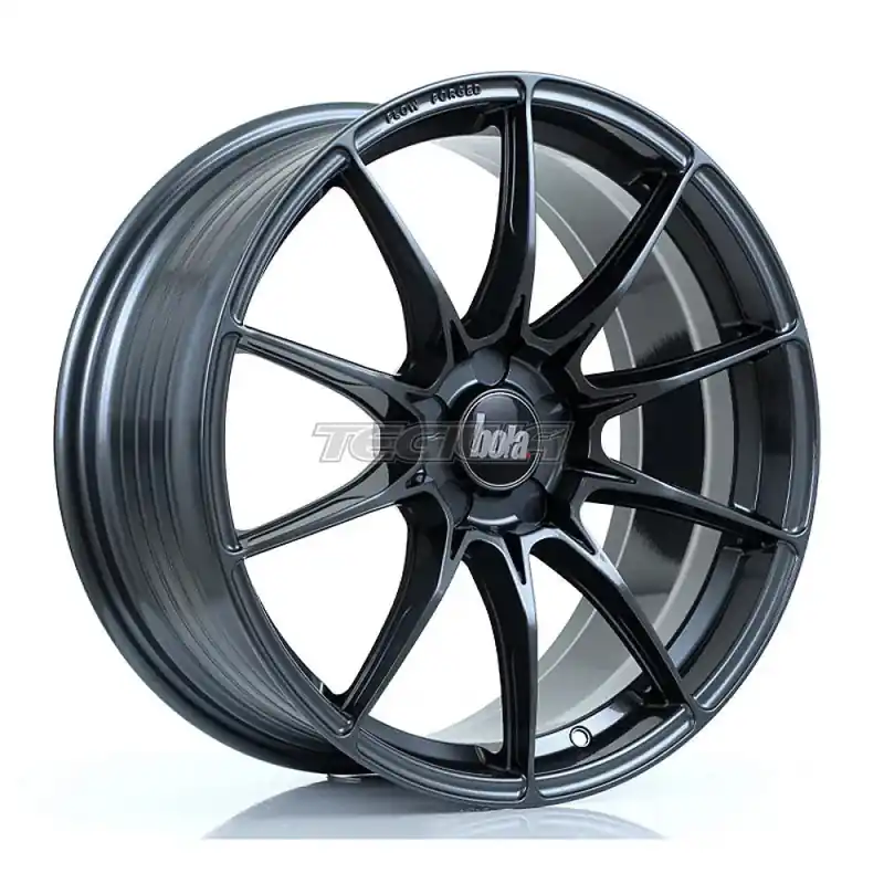 BOLA FLB Alloy Wheel 19x8.5 5x120 ET25 To 45 72.6mm CB Gloss Gunmetal Mega Sale