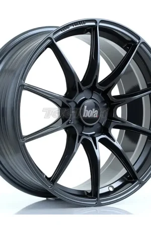 In Demand BOLA FLB Alloy Wheel 19x8.5 5x100 ET25 To 45 72.6mm CB Gloss Gunmetal