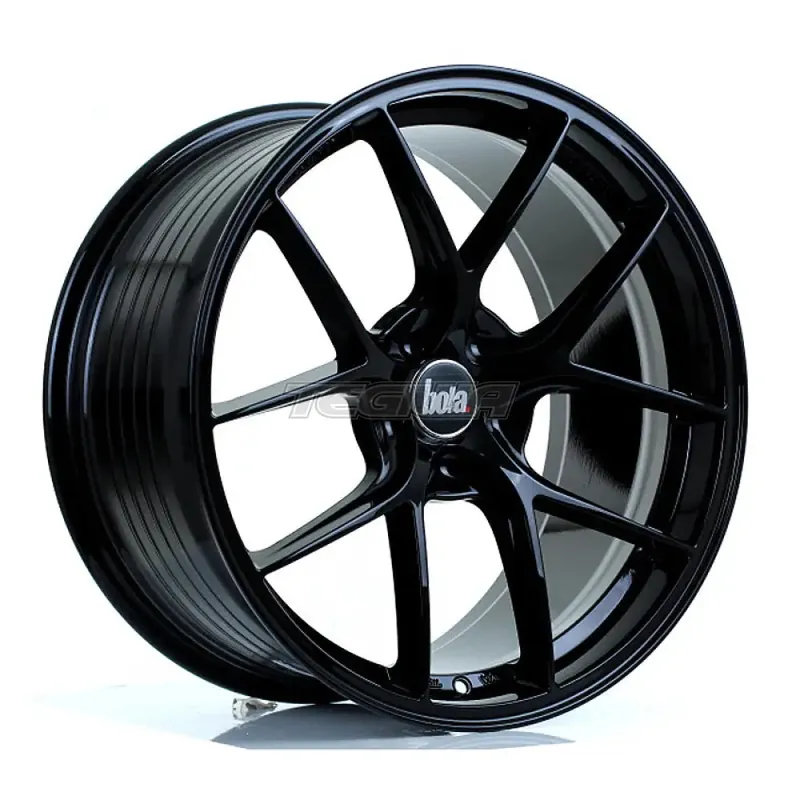 BOLA FLE Alloy Wheel 19x9.5 5x128 ET42 To 49 72.6mm CB Gloss Black Best Price