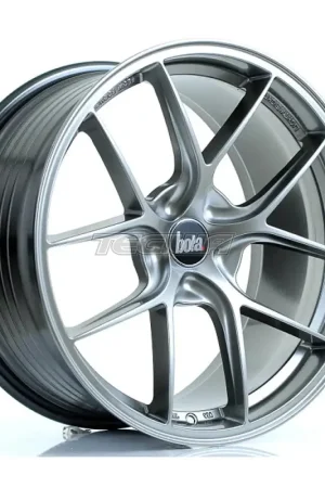 Free Shipping BOLA FLE Alloy Wheel 19x9.5 5x120 ET42 To 49 72.6mm CB Hyper Black