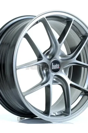 Hot Picks BOLA FLE Alloy Wheel 18x8 5x105 ET40 To 50 72.6mm CB Hyper Black