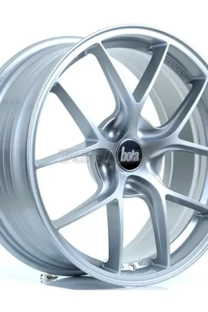 BOLA FLE Alloy Wheel 18x8 5x120.65 ET40 To 50 72.6mm CB Silver Direct From Manufacturer