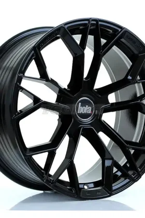 BOLA FLF Alloy Wheel 18x9 5x114 ET42 To 50 72.6mm CB Gloss Black Buy Direct