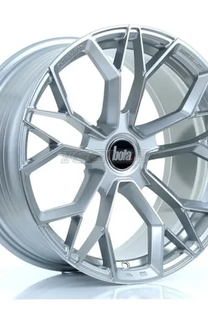 BOLA FLF Alloy Wheel 18x9 5x110 ET42 To 50 72.6mm CB Silver Polished F Buy Direct