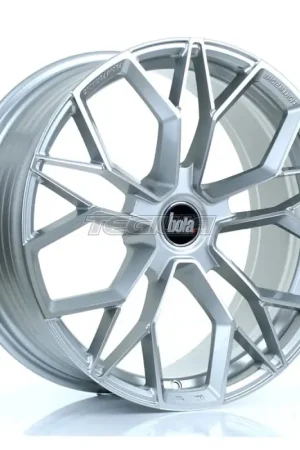 Exclusive BOLA FLF Alloy Wheel 19x8.5 5x105 ET42 To 50 72.6mm CB Silver Polished