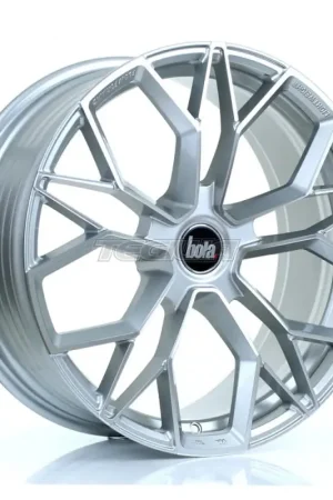 BOLA FLF Alloy Wheel 19x8.5 5x118 ET42 To 50 72.6mm CB Silver Polished Express Delivery