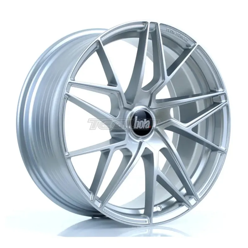 BOLA FLR Alloy Wheel 19x8.5 5x100 ET40 To 45 72.6mm CB Crystal Silver Bulk Order