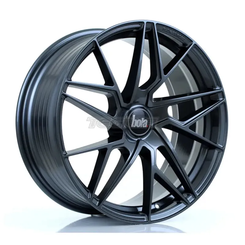 BOLA FLR Alloy Wheel 19x8.5 5x114 ET25 To 45 72.6mm CB Gloss Gunmetal Final Sale
