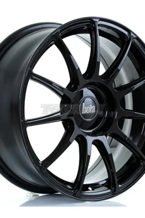 Direct From Factory BOLA VST Alloy Wheel 17x7.5 4x108 ET40 To 45 72.6mm CB Gloss Black