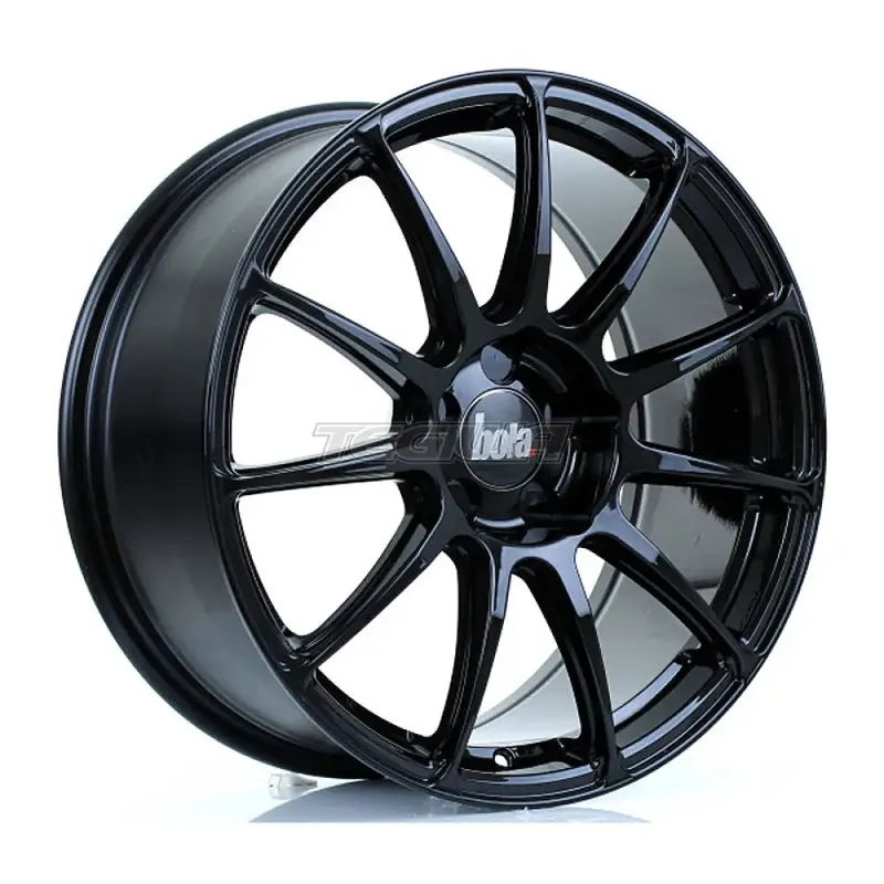 Sale BOLA VST Alloy Wheel 18x8 5x108 ET40 To 45 72.6mm CB Gloss Black