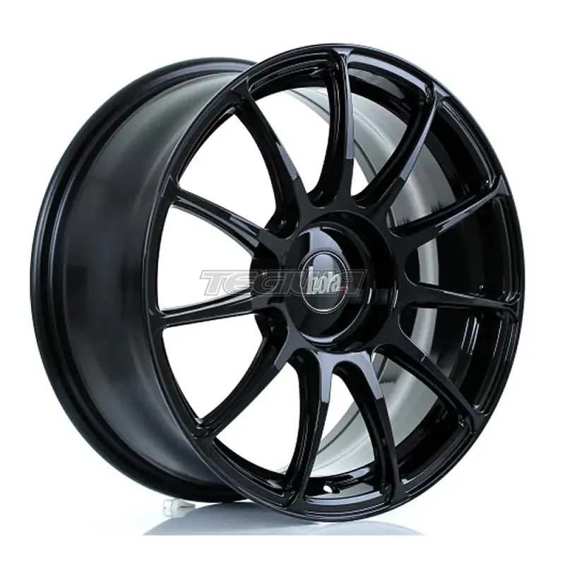 Free Shipping BOLA VST Alloy Wheel 17x7.5 5x105 ET40 To 45 72.6mm CB Gloss Black