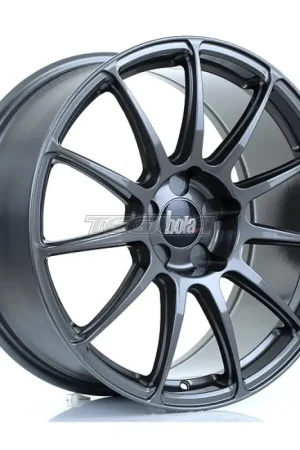 Hot Deal BOLA VST Alloy Wheel 18x8 5x100 ET40 To 45 72.6mm CB Gloss Gunmetal