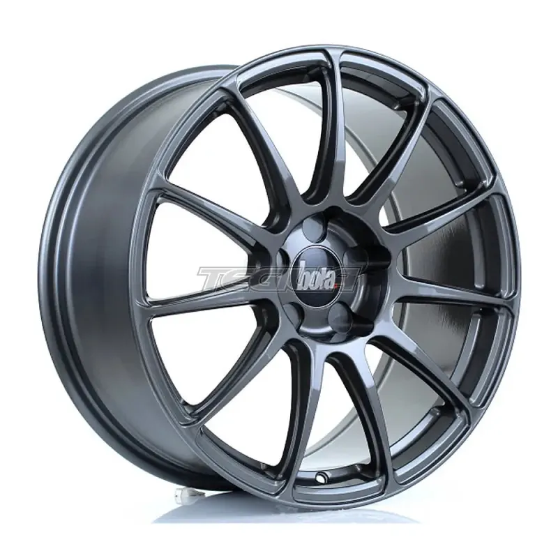 BOLA VST Alloy Wheel 18x8 5x112 ET40 To 45 72.6mm CB Gloss Gunmetal Super Sale
