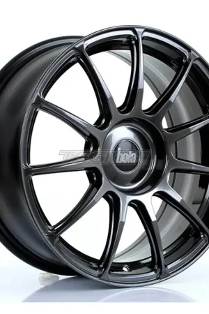 BOLA VST Alloy Wheel 17x7.5 4x98 ET40 To 45 72.6mm CB Hyper Black Affordable