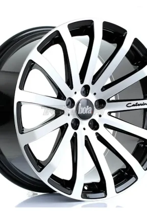 BOLA XTR Alloy Wheel 20x9.5 5x98 ET20 To 45 72.6mm CB Gloss Black Poli Free Shipping