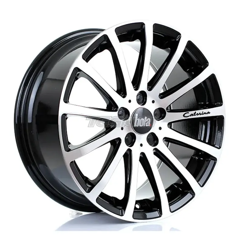 Instant Buy BOLA XTR Alloy Wheel 18x8.5 5x130 ET40 To 45 72.6mm CB Gloss Black Pol