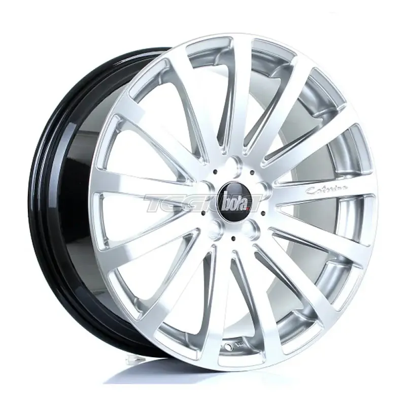 Budget BOLA XTR Alloy Wheel 20x8.5 5x127 ET20 To 45 72.6mm CB Hyper Silver