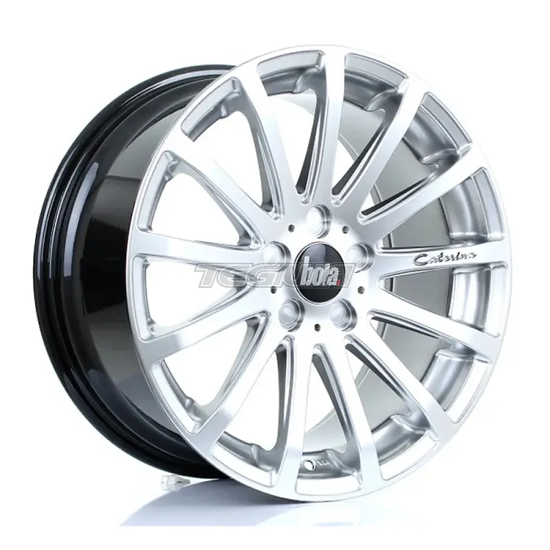 Free Shipping BOLA XTR Alloy Wheel 18x8.5 5x128 ET40 To 45 72.6mm CB Hyper Silver