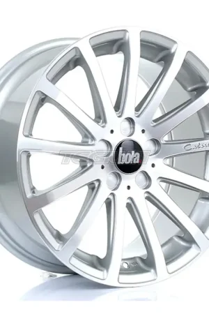 BOLA XTR Alloy Wheel 18x8.5 5x110 ET40 To 45 72.6mm CB Silver Polished Trending