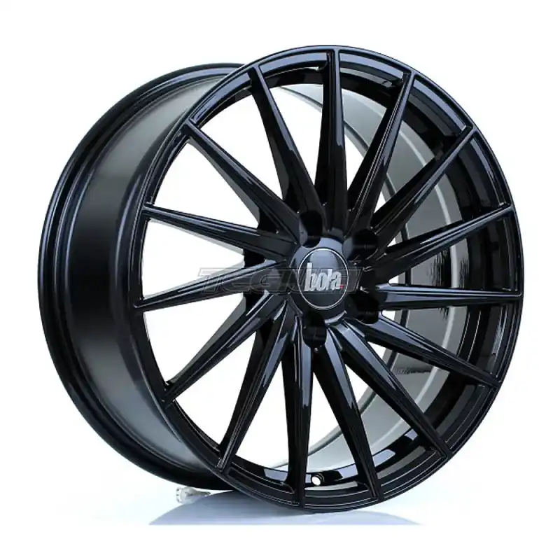 Money Back Guarantee BOLA ZFR Alloy Wheel 19x8.5 5x115 ET25 To 45 72.6mm CB Gloss Black