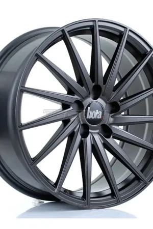 BOLA ZFR Alloy Wheel 19x8.5 5x100 ET25 To 45 72.6mm CB Matt Gunmetal Exclusive Offer