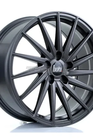 BOLA ZFR Alloy Wheel 19x8.5 5x98 ET25 To 45 72.6mm CB Matt Gunmetal New Arrival