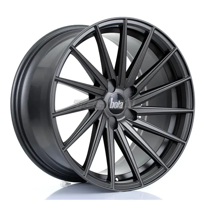 Budget BOLA ZFR Alloy Wheel 19x9.5 5x100 ET25 To 45 72.6mm CB Matt Gunmetal