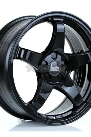 Free Returns BOLA B2R Alloy Wheel 17x7.5 5x108 ET40 72.6mm CB Gloss Black