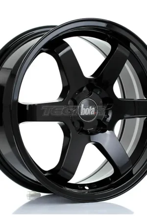 BOLA B1 Alloy Wheel 17x7.5 5x115 ET40 To 45 73.1mm CB Gloss Black Fresh Stock